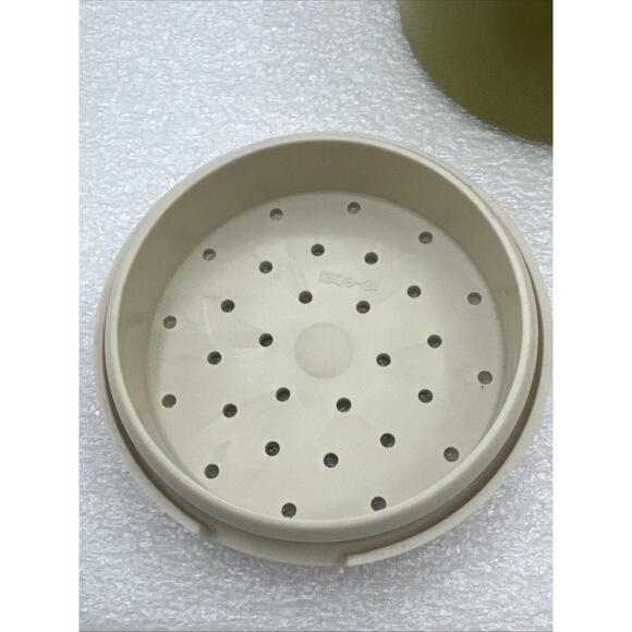 Vintage Tupperware Stacking Spice Shakers Harvest Set 12 Green Orange Gold Brown - Picture 8 of 8